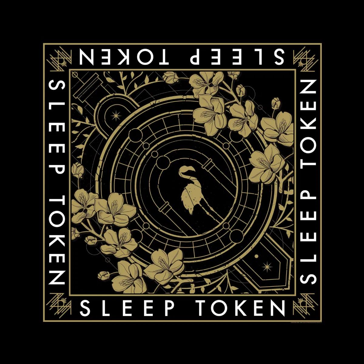 Sleep Token - Bandana (Even In Arcadia Crest) (540mm x 520mm)