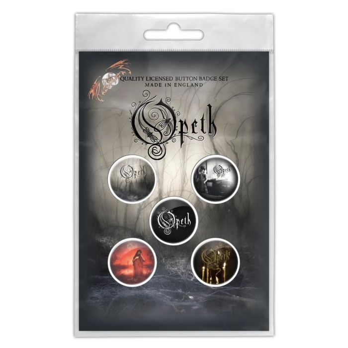 Opeth - 5 x 2.5cm Button Set - Classic Albums - COMING SOON