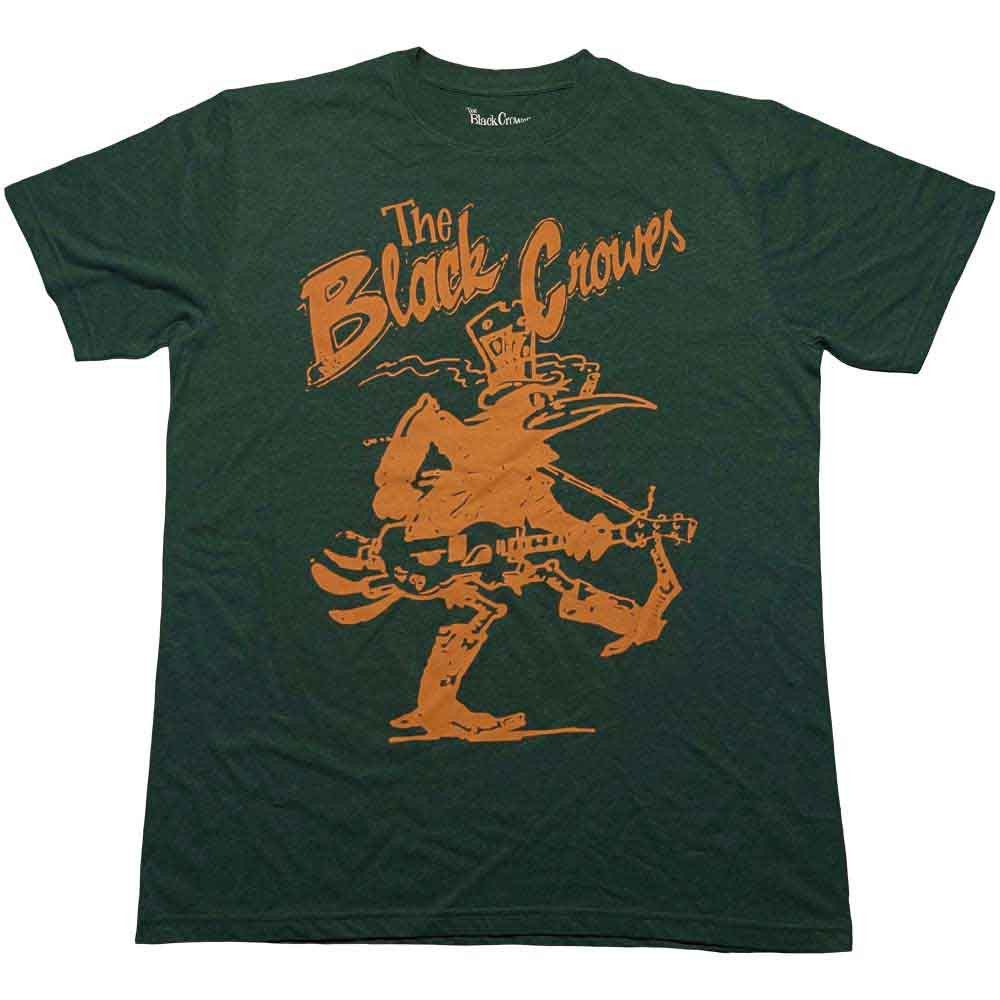 Black Crowes - Crowe Guitar Green Shirt - 100% Official Merch - COMING SOON