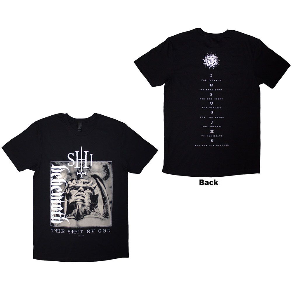 Behemoth - The Shit Of God IESUSJHS Black Shirt - COMING SOON