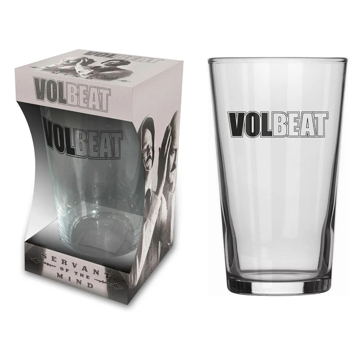 Volbeat - Beer Glass - Pint - Servant Of The Mind - COMING SOON