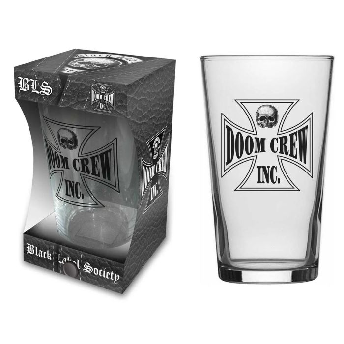 Black Label Society - Beer Glass - Pint - Doom Crew