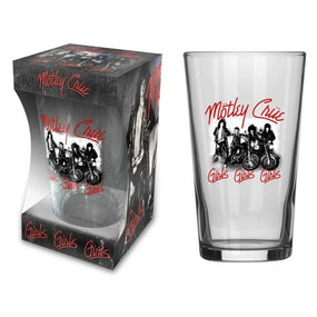 Motley Crue - Beer Glass - Pint - Girls, Girls, Girls - COMING SOON