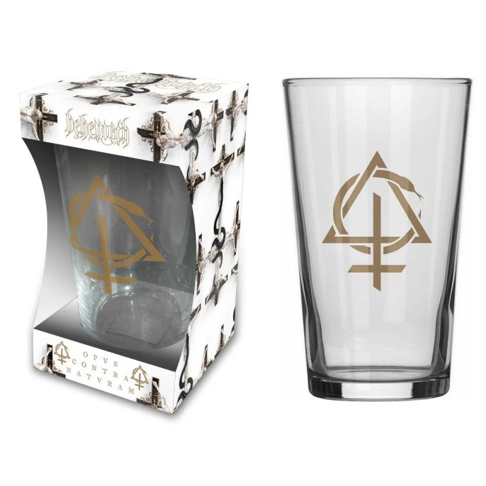 Behemoth - Beer Glass - Pint - Opvs Contra Natvram