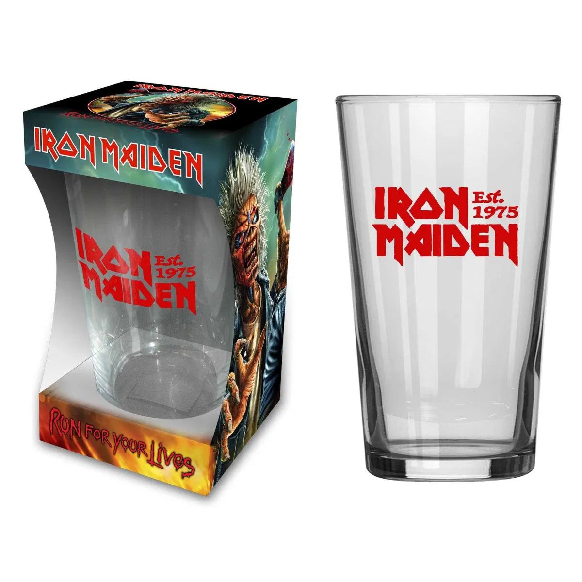 Iron Maiden - Beer Glass - Pint - Est. 1975 - COMING SOON