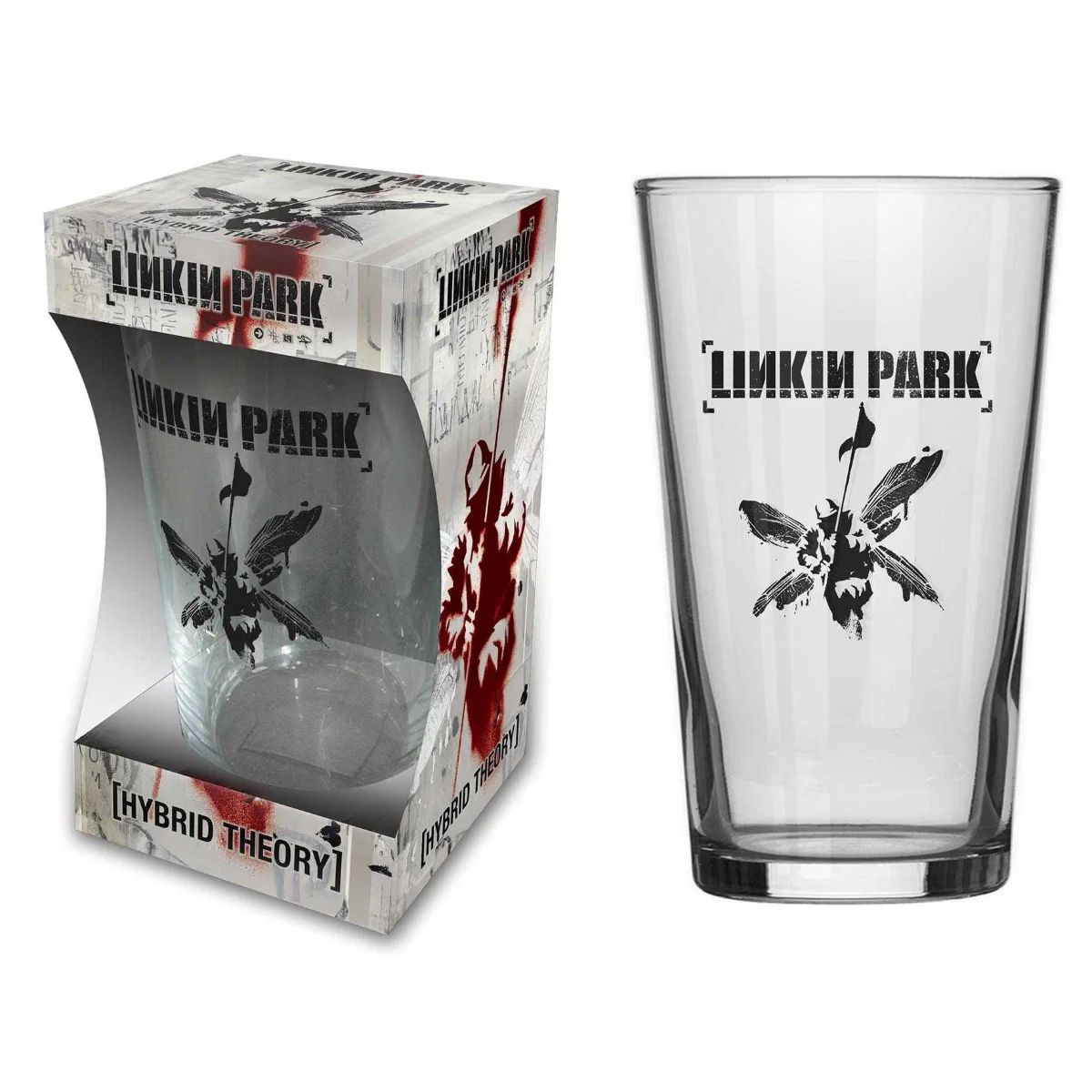 Linkin Park - Beer Glass - Pint - Hybrid Theory