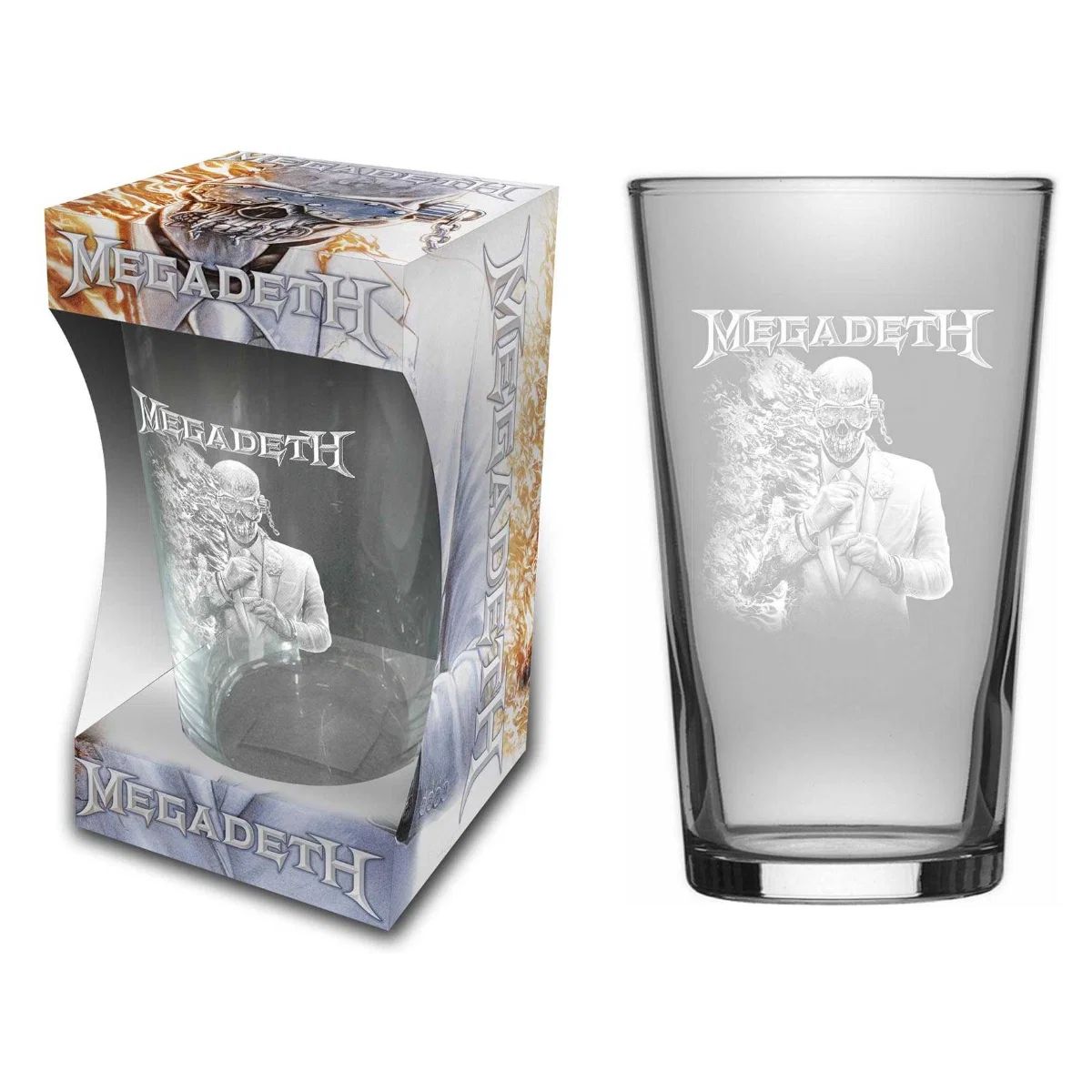 Megadeth - Beer Glass - Pint - Megadeth Vic 2026 - COMING SOON