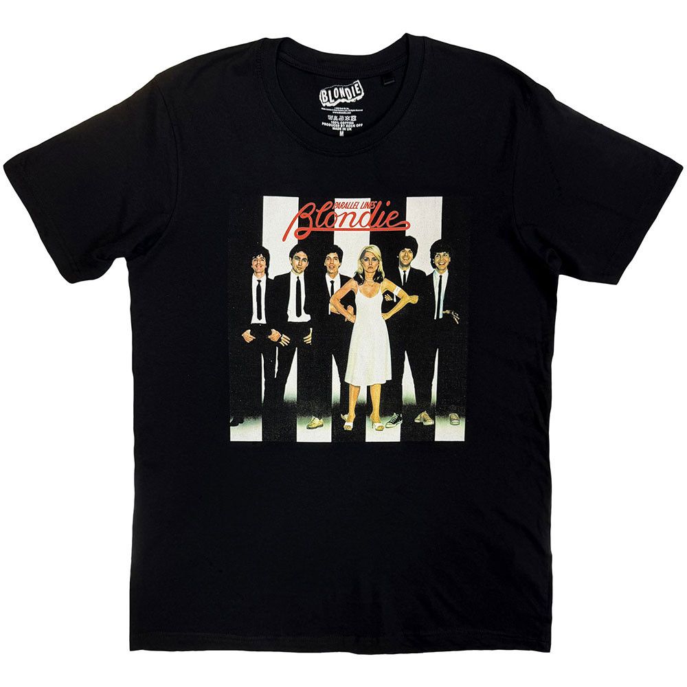 Blondie - Parallel Lines Black Shirt - 100% Official Merchandise - COMING SOON