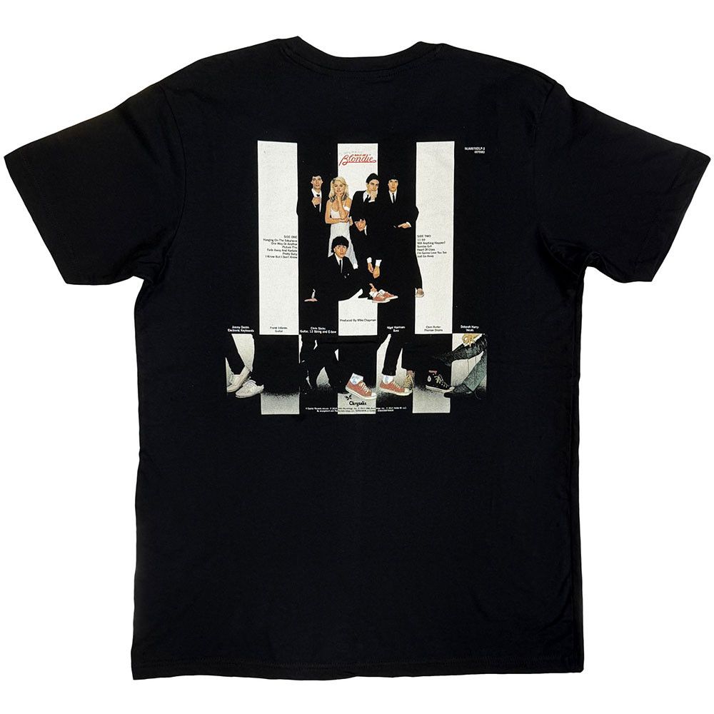 Blondie - Parallel Lines Black Shirt - 100% Official Merchandise - COMING SOON