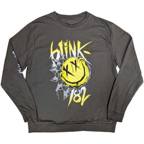 Blink 182 - Big Smile Charcoal Sweatshirt