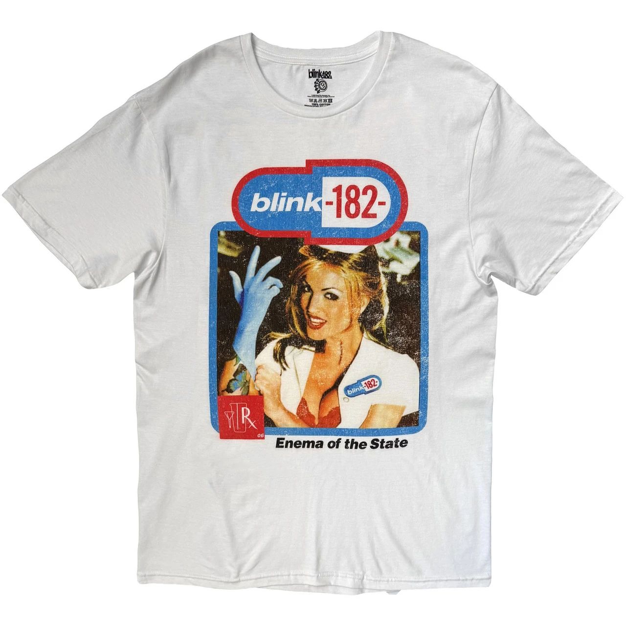Blink 182 - Enema Of The State White Shirt - 100% Official Merchandise - COMING SOON