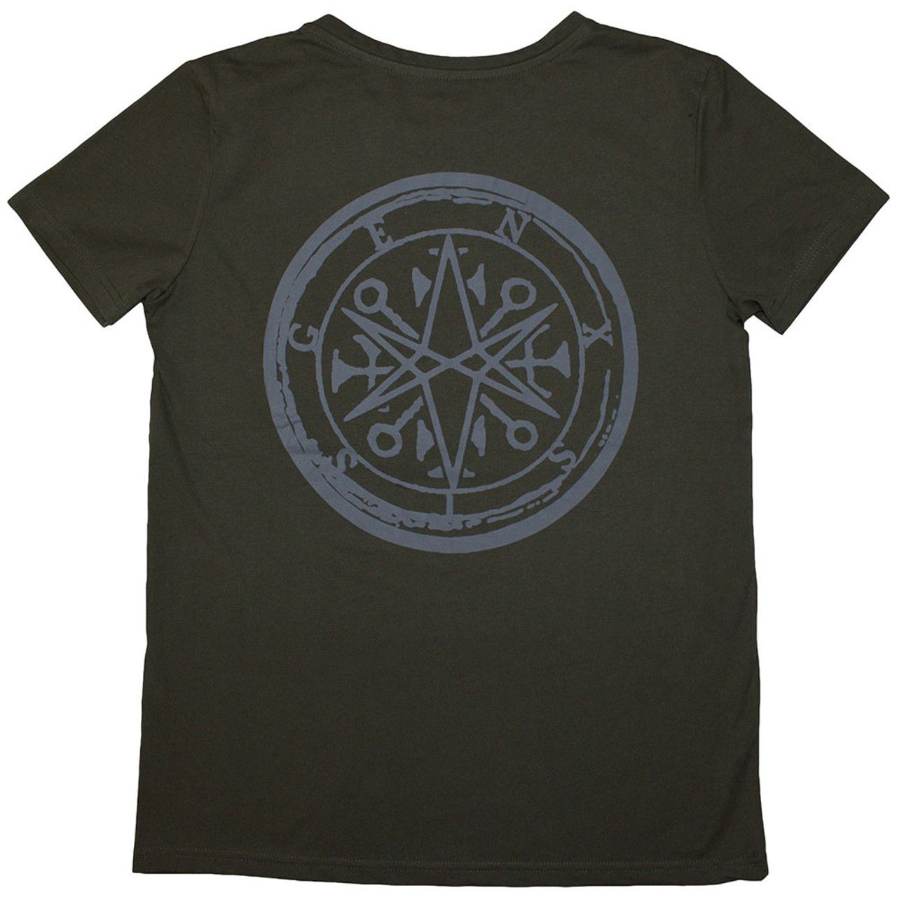 Bring Me The Horizon - Metal Logo Genesis Womens Green Shirt