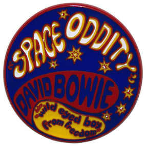 Bowie, David - Enamel Pin Badge - Space Oddity - COMING SOON