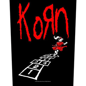 Korn - Follow The Leader - Sew-On Back Patch (295mm x 265mm x 355mm)