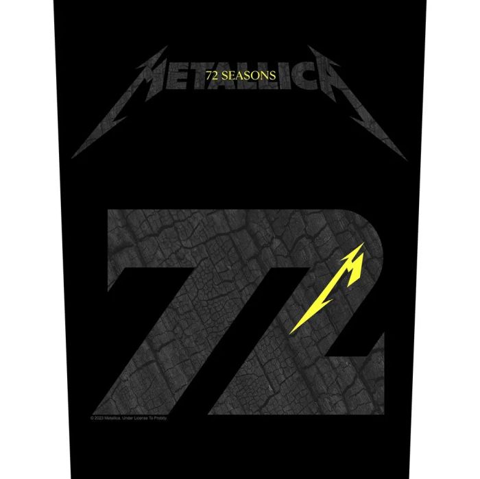 Metallica - Charred M72 - Sew-On Back Patch (295mm x 265mm x 355mm)