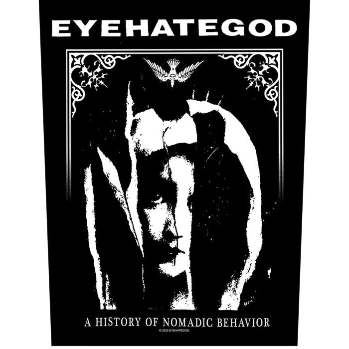 Eyehategod - A Hstory Of Nomadic Behavior - Sew-On Back Patch (295mm x 265mm x 355mm)