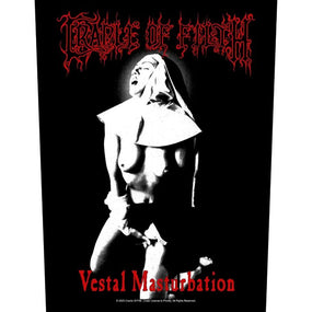 Cradle Of Filth - Vestal Masturbation - Sew-On Back Patch (295mm x 265mm x 355mm)