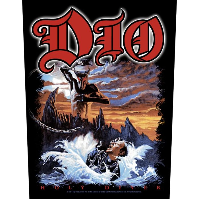 Dio - Holy Diver - Sew-On Back Patch