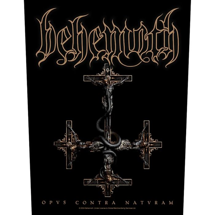 Behemoth - Opvs Contra Natvram - Sew-On Back Patch (295mm x 265mm x 355mm)