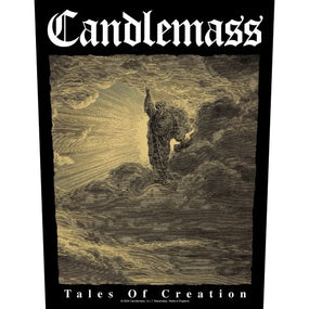 Candlemass - Tales Of Creation - Sew-On Back Patch (295mm x 265mm x 355mm)