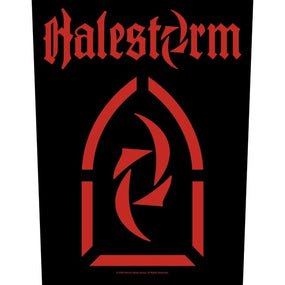 Halestorm - Logo - Sew-On Back Patch (295mm x 265mm x 355mm)