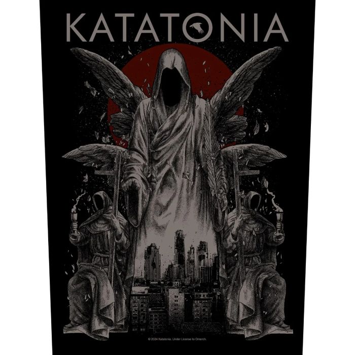 Katatonia - Night Is The New Day - Sew-On Back Patch (295mm x 265mm x 355mm)