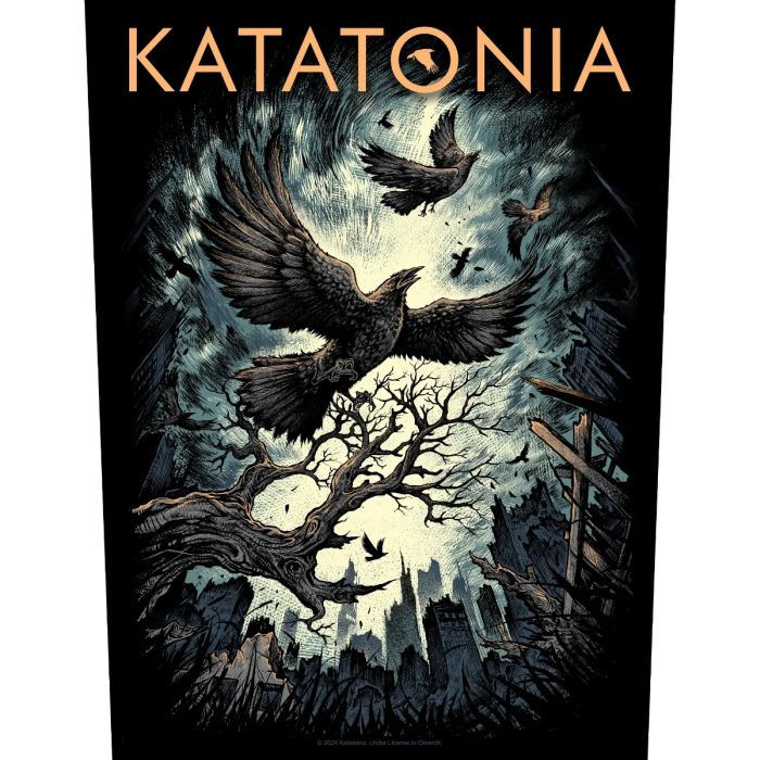 Katatonia - Uncover The Skies - Sew-On Back Patch (295mm x 265mm x 355mm)