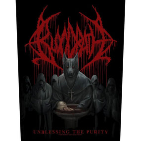 Bloodbath - Unblessing The Purity - Sew-On Back Patch (295mm x 265mm x 355mm)