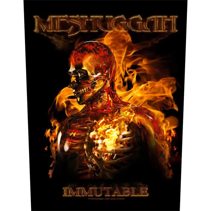 Meshuggah - Immutable - Sew-On Back Patch (295mm x 265mm x 355mm)