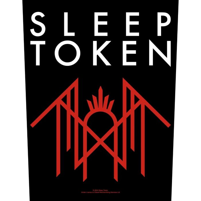 Sleep Token - Sigil - Sew-On Back Patch (295mm x 265mm x 355mm)