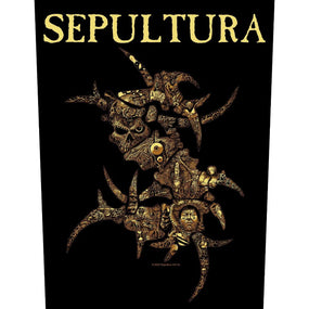 Sepultura - Discography Logo - Sew-On Back Patch (295mm x 265mm x 355mm) - COMING SOON