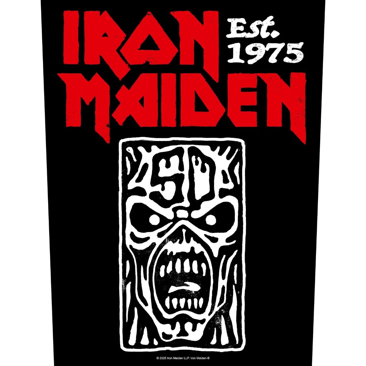 Iron Maiden - Est. 1975 - Sew-On Back Patch (295mm x 265mm x 355mm)