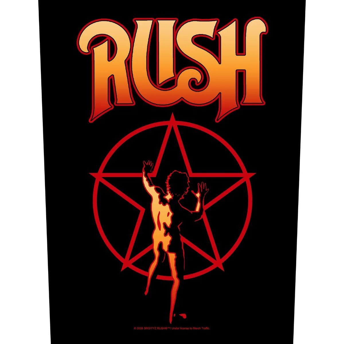 Rush - Starman - Sew-On Back Patch (295mm x 265mm x 355mm) - COMING SOON