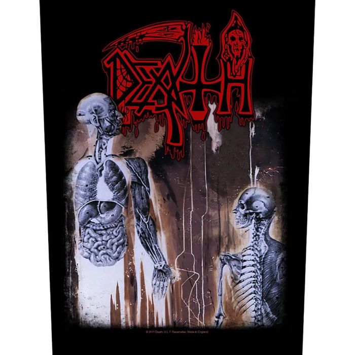 Death - Human  (295mm x 265mm x 355mm) Sew-On Back Patch