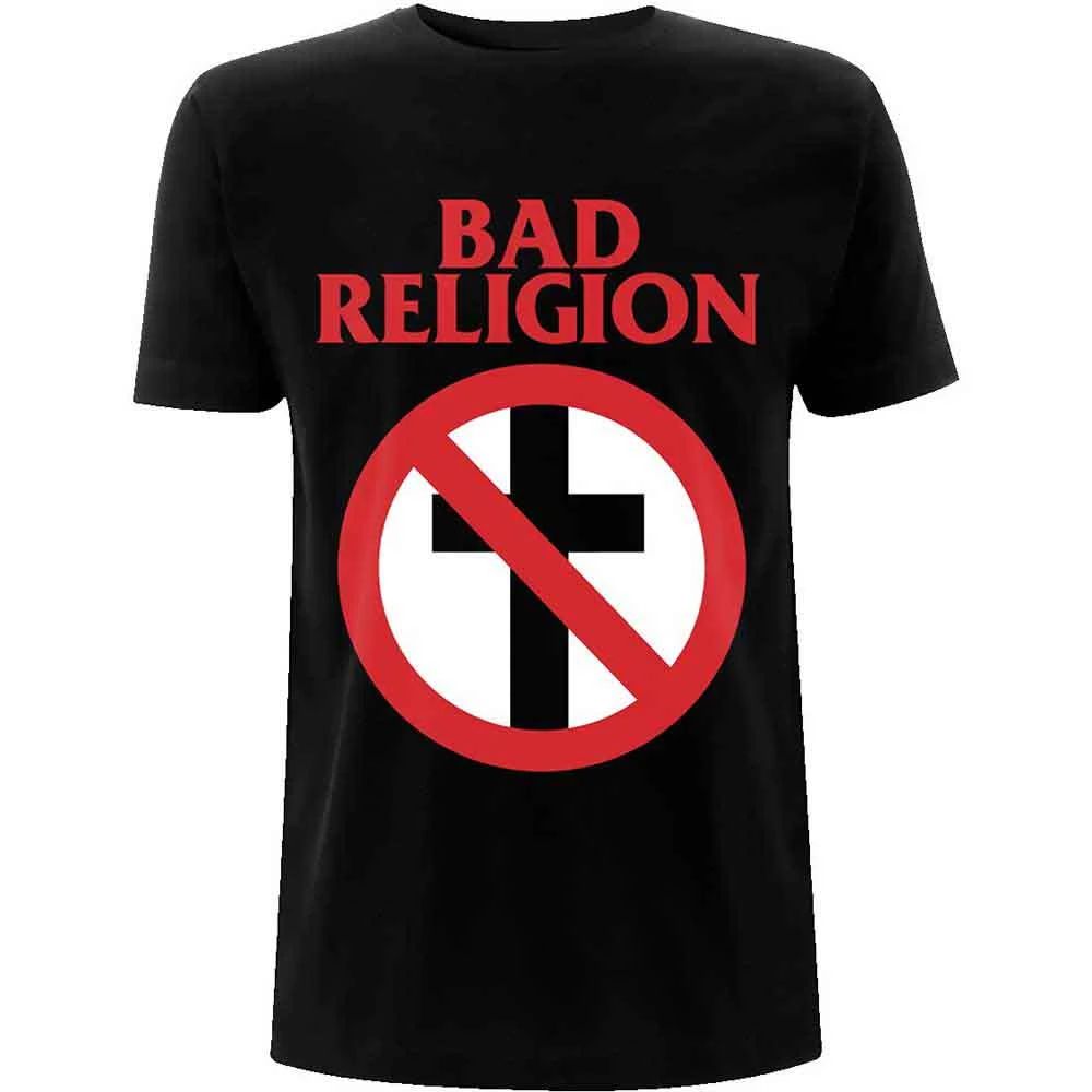 Bad Religion - Cross Buster (Black Cross) Black Shirt - 100% Official Merchandise - COMING SOON