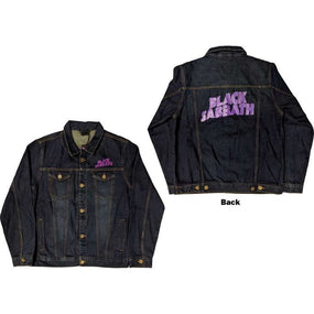 Black Sabbath - Logo Washed Denim Jacket