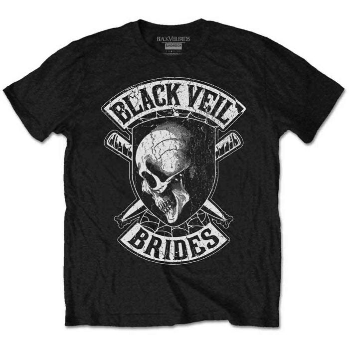 Black Veil Brides - Skull and Logo Black Shirt