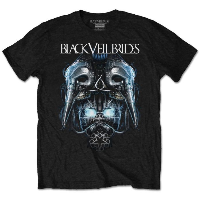 Black Veil Brides - Metal Death Mask Black Shirt