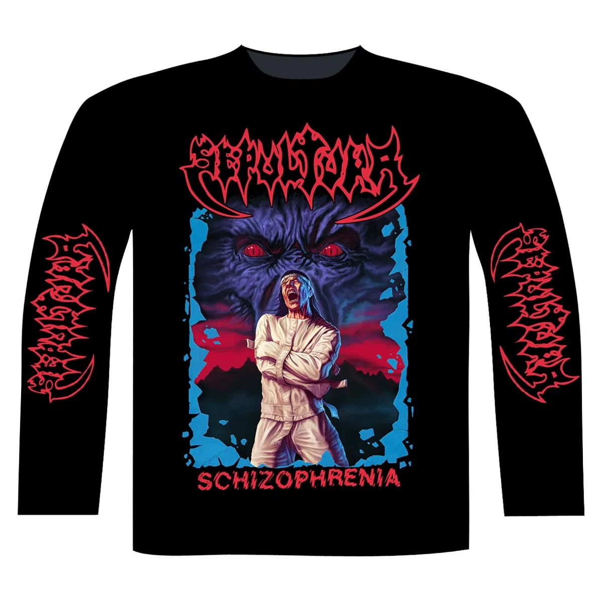Sepultura - Schizophrenia Black Long Sleeve Shirt - 100% Official Merchandise - COMING SOON