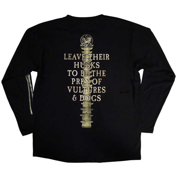 Cradle Of Filth - Skeleton Long Sleeve Black Shirt