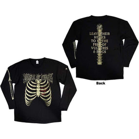 Cradle Of Filth - Skeleton Long Sleeve Black Shirt