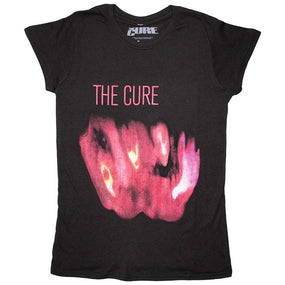 Cure - Pornography Womens Fitted Black Shirt - 100% Official Merchandise