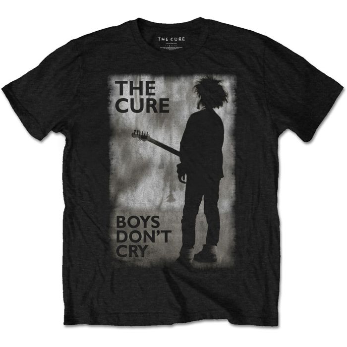 Cure - 4XL & 5XL Boys Dont Cry Black And White Shirt