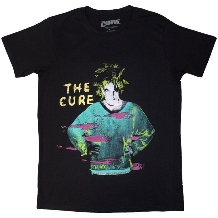 Cure - Robert Beach Party Black Shirt