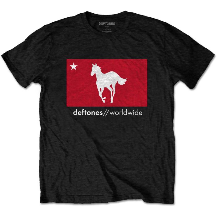 Deftones - Star and Pony Worldwide Black Shirt