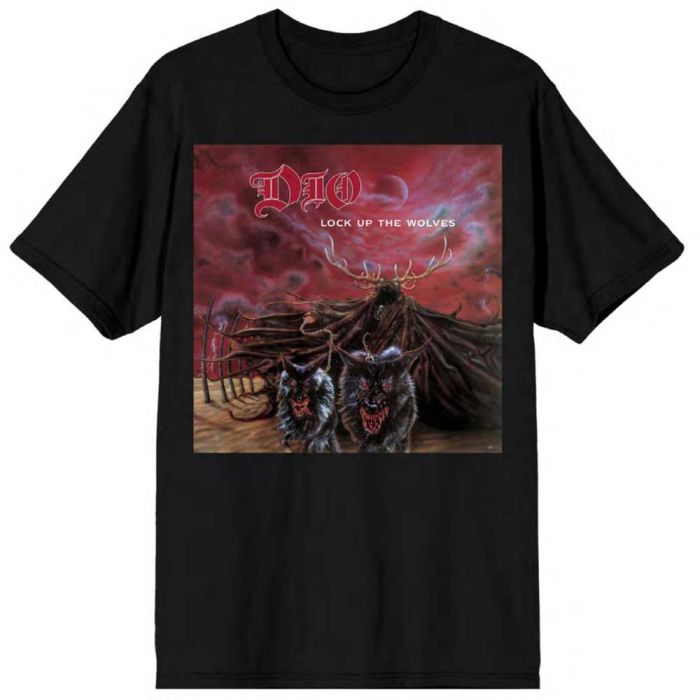 Dio - Lock Up The Wolves Black Shirt