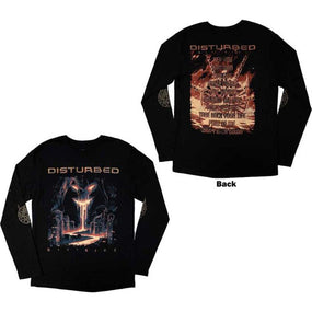 Disturbed - Divisive Black Long Sleeve Shirt
