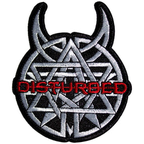 Disturbed - Logo (70mm x 90mm) Sew-On Patch
