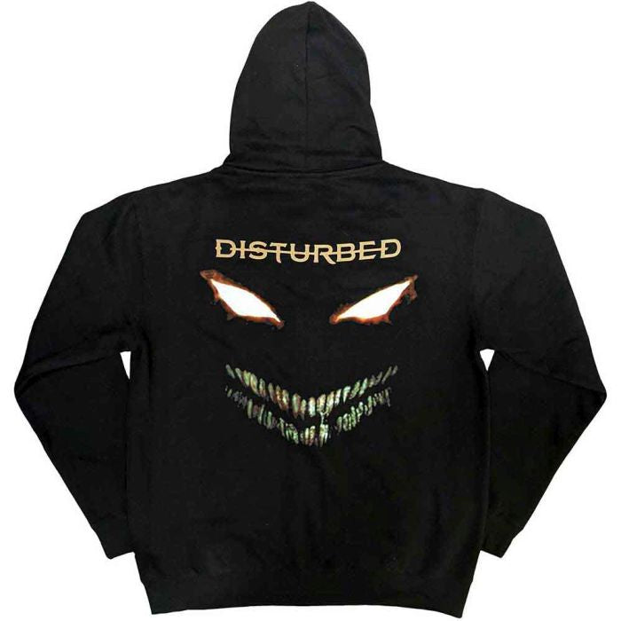 Disturbed - Zip Black Hoodie (Face) - COMING SOON