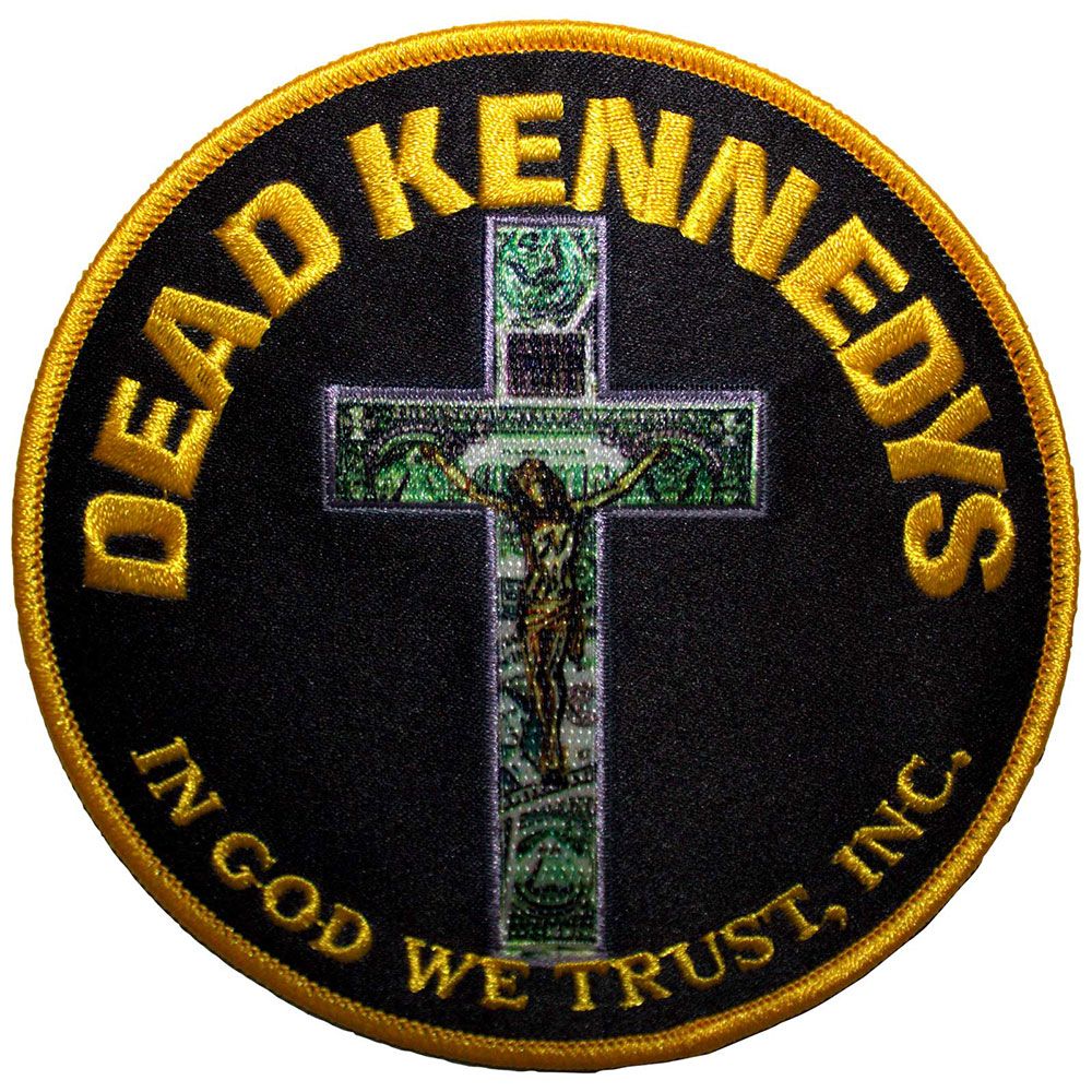 Dead Kennedys - In God We Trust (100mm) Sew-On Patch